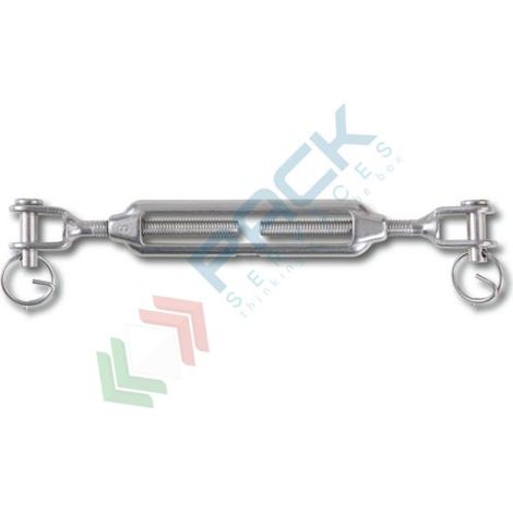 TENDITORE 2 FORCELLE M8 IN ACCIAIO INOX AISI 316 - 8209 M8 (1/2)