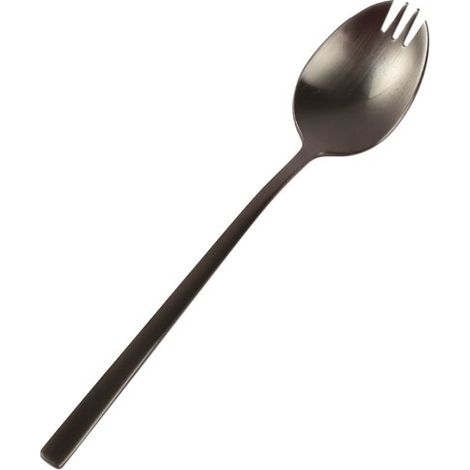 Set di 6 forchette da 11 cm in acciaio nero opaco - Fine Dining Living