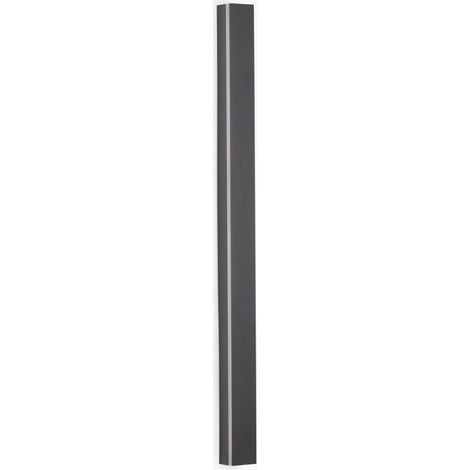 [NEUWERTIG] B-Ware Nova Luce Wandleuchte Wandlampe LED COLBY Schwarz Warmweiß Beleuchtung 80 cm (1/2)