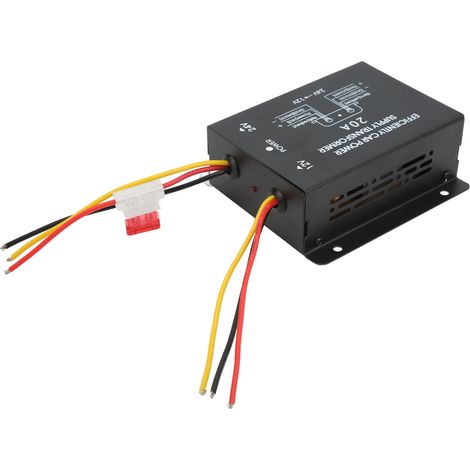 24V auf 12V 20A Wandler mit Kurzschlussschutz, professioneller umweltfreundlicher Kfz-Spannungsreduzierer (1/5)