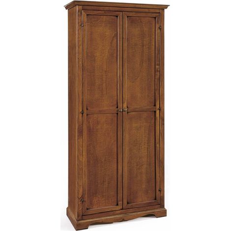 DEVEREUX - armadio porta scope in legno massello