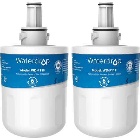 Waterdrop WD-F11F Filtre à Eau du Réfrigérateur,Remplacement pour Samsung® Aqua Pure Plus DA29-00003F, HAFIN1, DA29-00003A (2) (1/5)