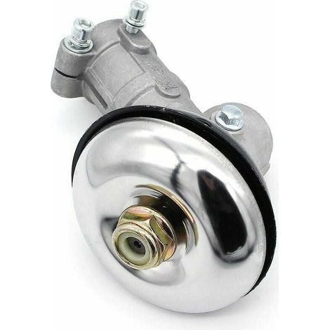 SHINING HOUSE Cabezal de engranaje angular para desbrozadora de 26 mm/28 mm, cabezal de engranaje universal para desbrozadora, caja de engranajes para cortadora de césped/motosierra (28 mm, 7 dientes  (1/4)