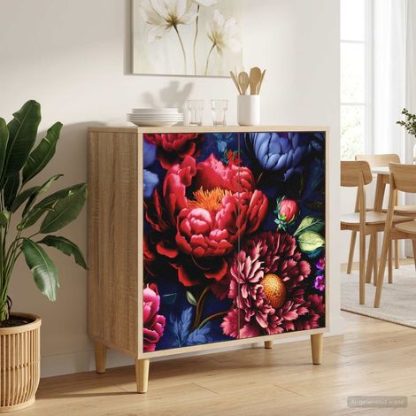 vidaXL Credenza KIEL Sonoma 69 x 33 x 75 cm Legno ingegnerizzato