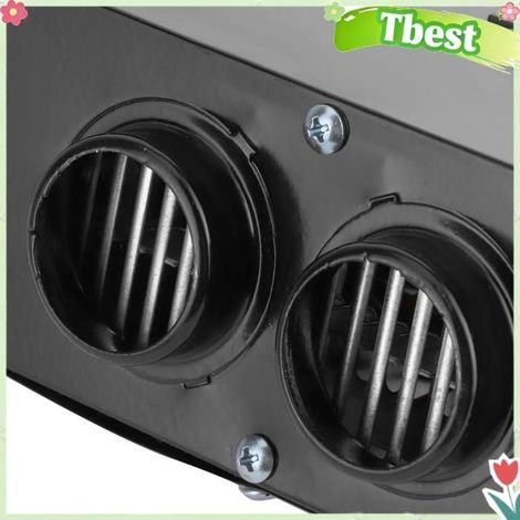 Tbest Chauffage de voiture Radiateur de Voiture 12V 400W-600W pour le Retrait de Givre de Pare-brise avec Opération moto coffret (1/5)