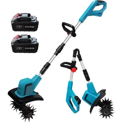 Motozappa a batteria Motozappa Elettrica Motore brushless regolabile (1/5)