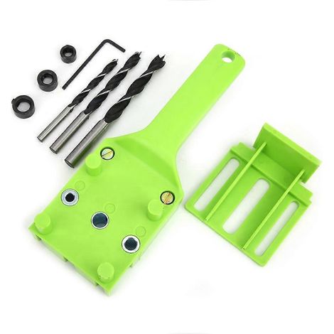 Jeu de 8 forets à cheville pour le travail du bois, portatifs, forets de 6 mm, 8 mm et 10 mm