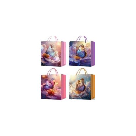 Bolsa de regalo M Mezcla de mariposas