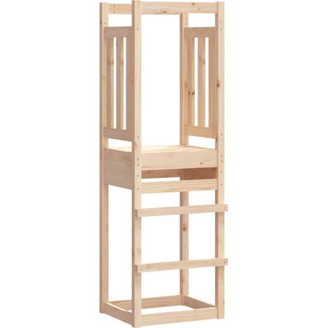 vidaXL Spielhaus, 53 x 46,5 x 169 cm, Kiefernholz (1/5)