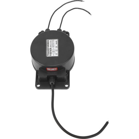 Transformateur 160 W, convertisseur 220 V vers 12 V, étanche IP68, pour lampes basse tension, éclairage subaquatique et fontaines de piscine. (1/5)