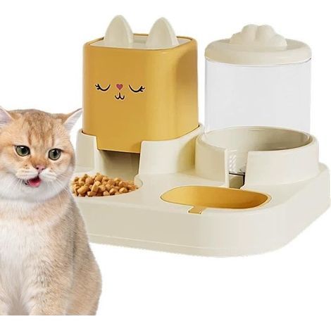 Automatischer Futterspender für Katzen und Hunde – Futter- und Wassernapf für Haustiere (1/4)