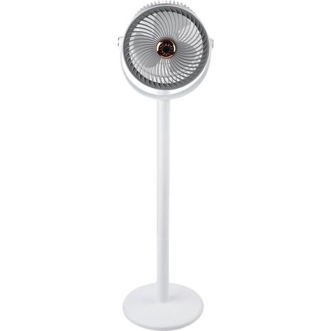 BelleRise - Socle de ventilateur portable oscillant à 360°, 5 vitesses, batterie rechargeable USB 4000 mAh (1/5)