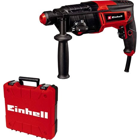 Einhell TC-RH 800 4F martillo taladro negro y rojo