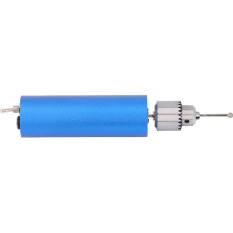 Kit 148 accessoires pour outils rotatifs, mini perceuse 13000 tr/min vitesse variable, pour métal bois, outil électrique, bleu, prise UE (1/5)