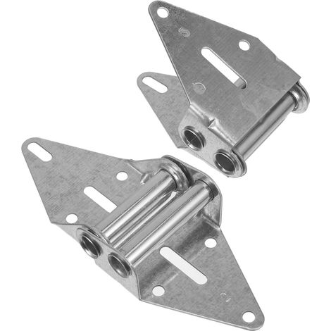 2 Pieces Interior Sliding Garage Hinges Pieces Doors Heavy Door Duty (1/5)