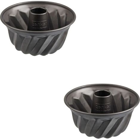 Ensemble de 2 Moules à kouglof 18 cm Zenker Spécial Mini (1/5)