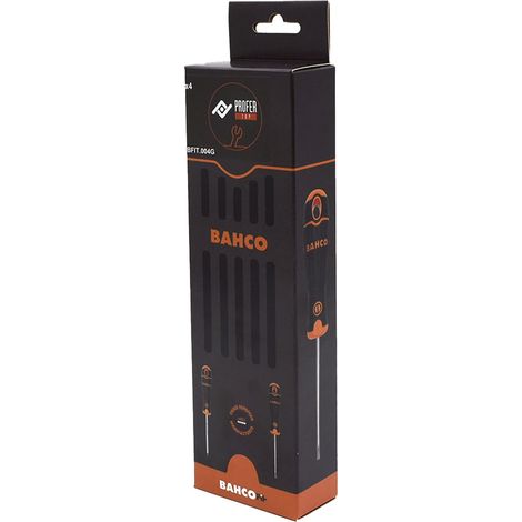 Bahco Juego destornillador Bahcofit BFIT004G 4 Piezas (1/2)