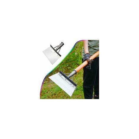 Pelle De Nettoyage De Jardin Multifonctionnelle, Acier Inoxydable Pour L'aménagement Paysager, La Plantation, Le Grattage Du Jardin, La Pelle Agricole, L'outil De Désherbage,30cm-