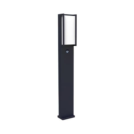 Lampione da giardino QUBO LED 16W sensore antracite Lutec (1/4)