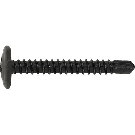 TAE NERO - VITE PUNTA TRAPANO TESTA RIBASSATA. ZN NERO 4,2X13 (500 pz.)