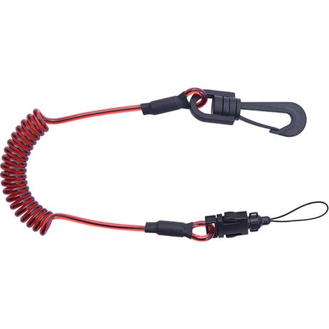 Lenza porta utensili a spirale con fibbia rimovibile - 0,9 m - TS9000112
