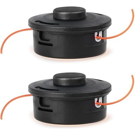 Autocut 25-2 Tête pour Stihl Débroussailleuse, Bobine AutoCut 25-2 Tete Faucheuse Compatible avec Stihl FS44 FS55 FS56 FS74 FS80 FS85 FS90 FS120 FS240 FS250 Tête à Fil (2 Pièces) (1/5)