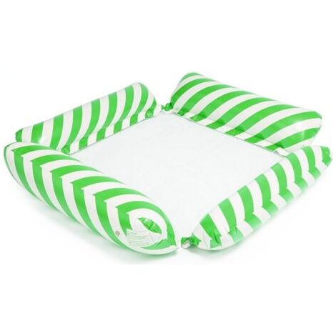 Airbed wasserhängematte avec le Réseau pour les Adultes + Pompe vert (1/5)