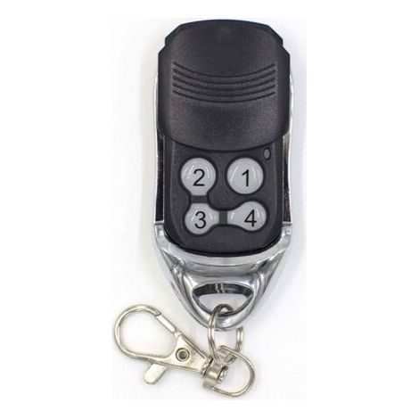 Pair Télécommande universelle sans fil 4 boutons pour porte de garage – Fréquence 433,42 MHz – Distance 50-100 m – Compatible avec récepteurs RTS (1/5)