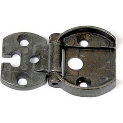 1PZ CERNIERE PER MOBILI ART.  A0070 BRONZATA ANTICA (1/2)