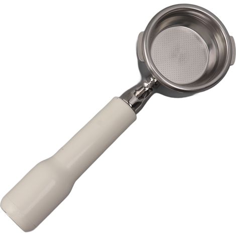 Filtre à café sans fond 58mm en acier inoxydable, à 2 oreilles, poignée ergonomique, accessoire pour machine GAGGIA BABY EVOLUTION blanc (1/5)