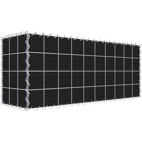 Gabiondeco - Gabion a végétaliser avec toile non-tissée 100 cm x 40 cm x 30 cm (L x H x P). maille 10 cm x 10 cm. spirale - Made in Germany (1/3)