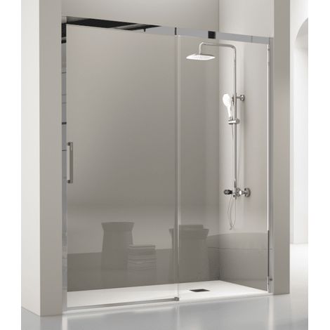 Mampara de ducha frontal + Puerta Corredera 135  cm LUKA