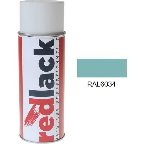 Bomboletta di Vernice spray 400ml – RAL 6034 – Turchese pastello – lucida – multisupporto – Redlack