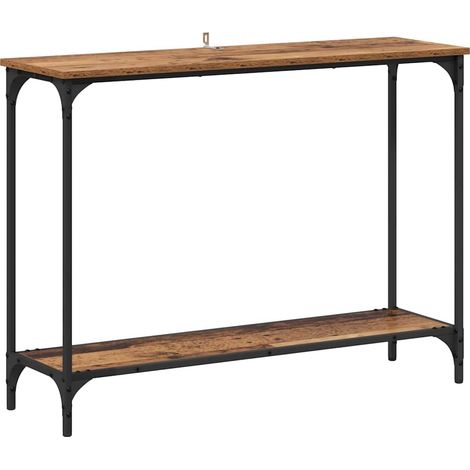 Maison Exclusive - Tavolo consolle Legno vecchio 101 x 30.5 x 75 cm
