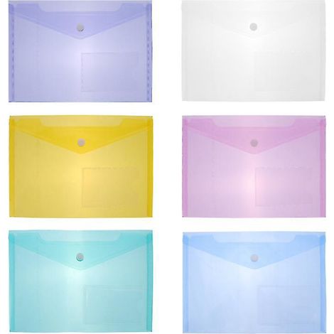 Pochette à dossiers à bouton-pression (30 pièces) (1/3)