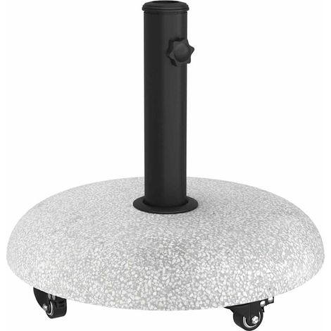 Pied de parasol Gris clair Ø 45 x 40 cm Béton