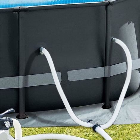 Tuyau de pompe de piscine, tuyaux de piscine pour piscines hors sol, tuyaux de piscine étanches avec adaptateur de tuyau de ty (1/5)