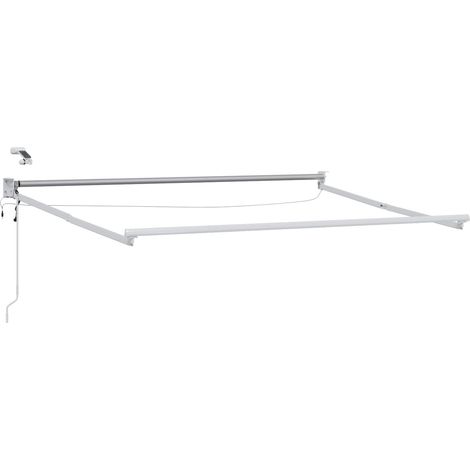 Store banne  Auvent rétractable électrique Rouge bordeaux 3 x 2,5 m