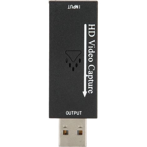 USB 2.0 HDMI (1 Kanal) Videoaufnahmekarte, OBS-kompatible Live-Streaming-Aufnahmebox (1/5)