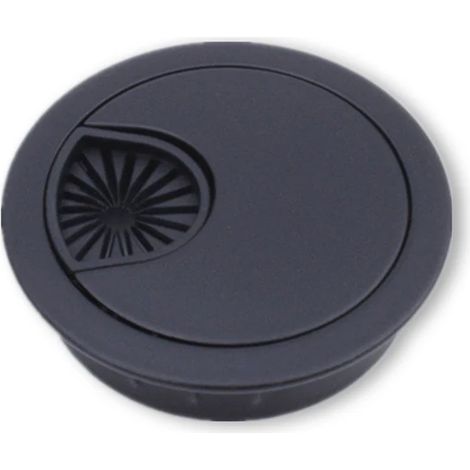 (Ensemble de 4 pièces, 60 mm) Cache-câbles de bureau, organiseur de câbles, accessoires pour meubles