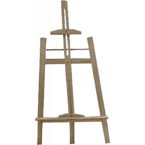 Cavalletto pittorico in Legno Leggero inclinabile Altezza 90 cm per Pittura o Esposizione di Tele Quadri e Foto arredo casa (1/5)