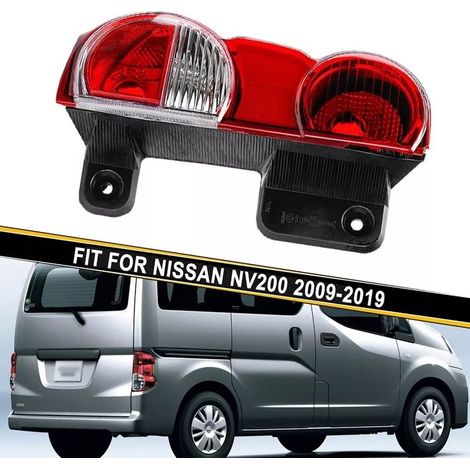 Feu arrière gauche Nissan NV200 2009-2021 – Lentille de fumée 4D lumineuse – Installation Plug and Play – Résistant à l'usure et à la corrosion (1/5)