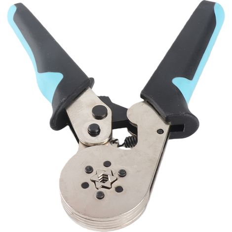Pince à sertir pour cosses tubulaires 6-6, outil de sertissage, pince à sertir pour cosses de fils de 0,06 à 6 mm² (1/5)