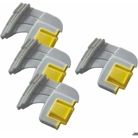 4 Pièces Brosse de Récurage Cyclonique Brosse de Piscine Pièces de Rechange pour Accessoires Robotiques D'aspiration R0714400 (1/4)