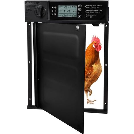 Puerta basculante automática，Alimentación solar，resistente al agua，función antipinzamiento，control manual/remoto