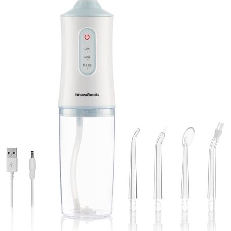 InnovaGoods Denter Kabelloser, tragbarer Dental-Irrigator – Verstellbar (1/5)