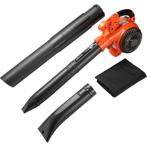 Wiltec Aspirafoglie, Soffiatore foglie & tritafoglie 3in1 a benzina 1 CV 26 ccm Sacco di raccolta da 50 l