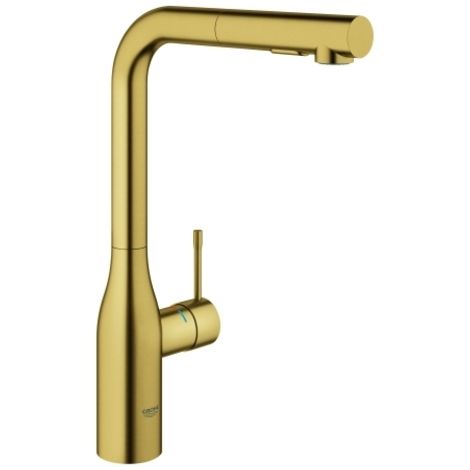 Mezclador monomando de fregadero Grohe Essence, proyección 204mm,