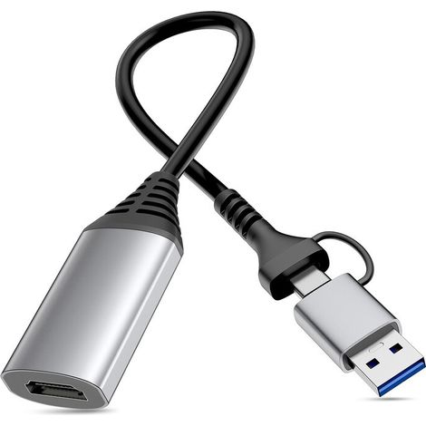 Equip Adapter USB-C/A-HDMI 1920x1080/ 60Hz Alu. (133498)