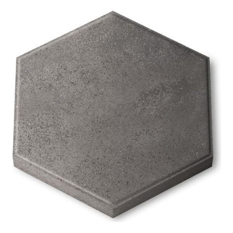 Panot Hexagonal Laguardia Bicolor - cantos biselados que evitan roturas - 25 × 14,4 × 3 cm - Unidad - Antracita (1/5)